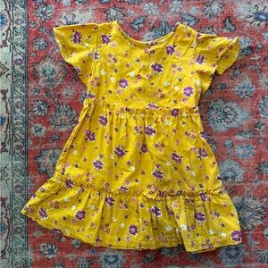 GAP Yellow Floral Kids Dress